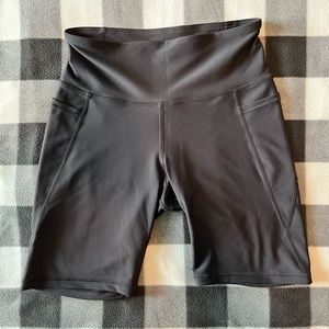 Old Navy power soft black biker shorts